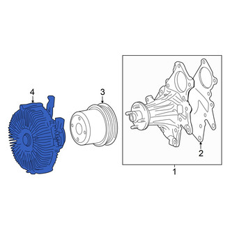 Toyota OE - Engine Cooling Fan Clutch