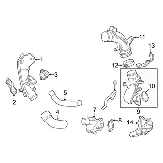 Toyota OE - Cooling - Intercooler (Ducts & Hoses)