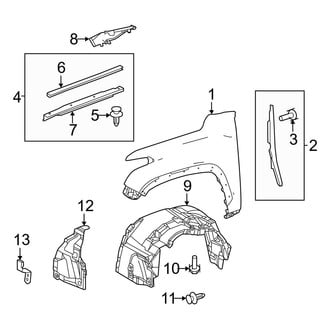 Toyota OE - Fender & Components