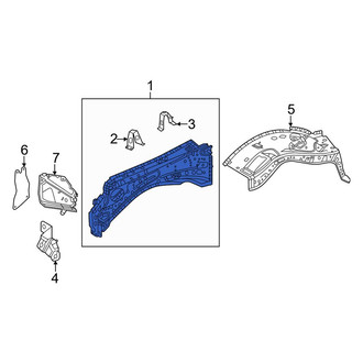Toyota OE - Front Left Fender Apron
