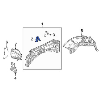 Toyota OE - Front Left Fender Bracket