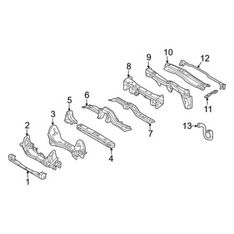 Toyota OE - Frame - Crossmembers & Components