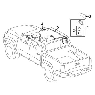 Toyota OE - Electrical - Antenna