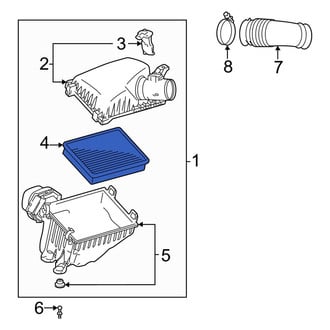 Toyota OE - Engine Air Filter
