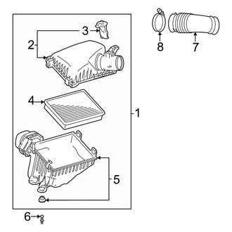 Toyota OE - Engine - Air Intake