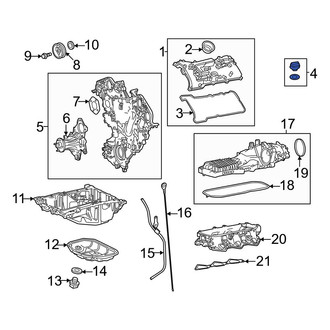 Toyota OE - Engine Oil Filler Cap