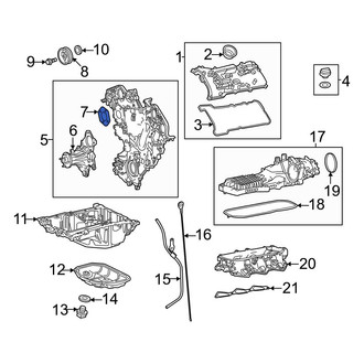 Toyota OE - Engine Water Pump Gasket