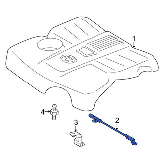 Toyota OE - Rear Engine Cover Bracket