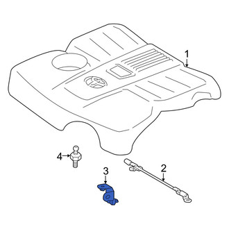 Toyota OE - Front Engine Cover Bracket