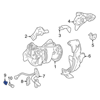 Toyota OE - Turbocharger Oil Line Gasket