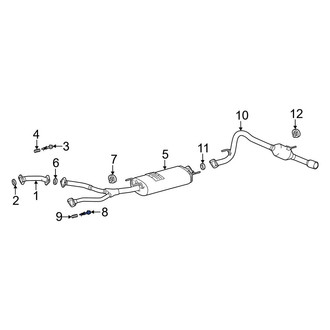 Toyota OE - Exhaust Bolt
