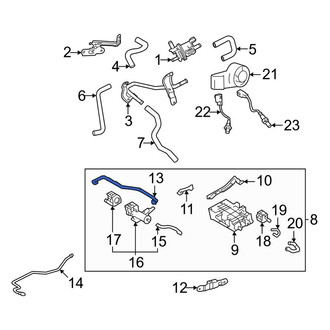 Toyota OE - Evaporative Emissions System Lines