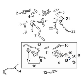 Toyota OE - Evaporative Emissions System Lines