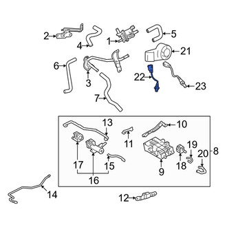 Toyota OE - Front Right Oxygen Sensor