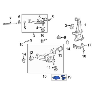 Toyota OE - Front Lower Suspension Ball Joint Boot