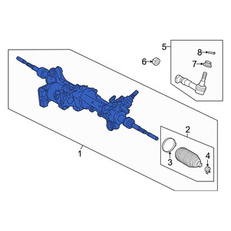 Toyota OE - Rack and Pinion Assembly