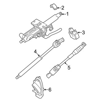 Toyota OE - Steering Column Assembly (Manual Tilt & Telescopic)