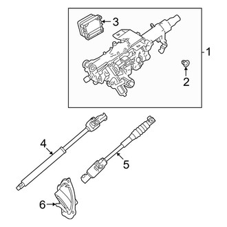 Toyota OE - Steering Column Assembly (Power Tilt & Telescopic)