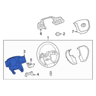 Toyota OE - Steering Wheel Back Cover