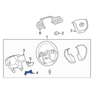 Toyota OE - Steering Wheel Back Cover
