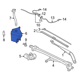 Toyota OE - Washer Fluid Reservoir