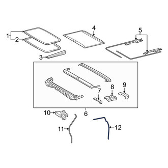 Toyota OE - Rear Sunroof Drain Hose