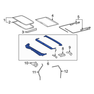 Toyota OE - Sunroof Frame
