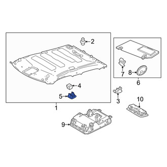 Toyota OE - Roof Bezel