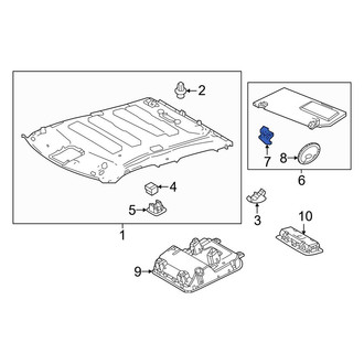 Toyota OE - Sun Visor Holder