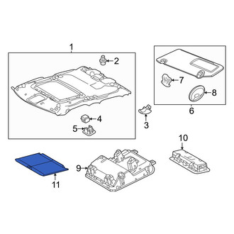 Toyota OE - Sunroof Cover