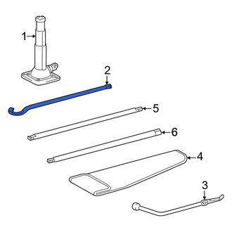 Toyota OE - Floor Jack Handle