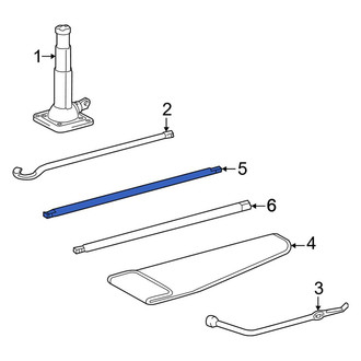 Toyota OE - Floor Jack Handle