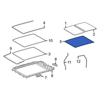 Toyota OE - Sunroof Cover