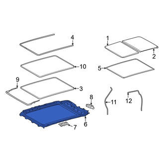 Toyota OE - Sunroof Frame