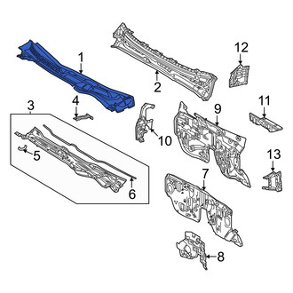 Toyota OE - Front Cowl Cover