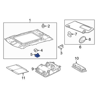 Toyota OE - Roof Bezel