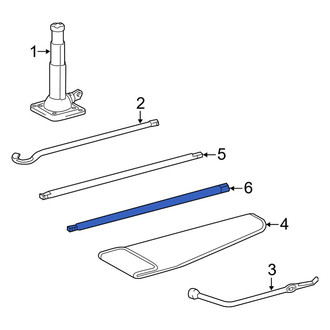 Toyota OE - Floor Jack Handle