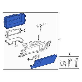 Toyota OE - Front Glove Box Assembly