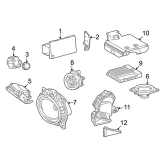 Toyota OE - Instrument Panel - Sound System