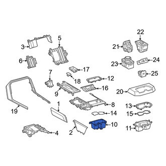 Toyota OE - Front Console Cup Holder
