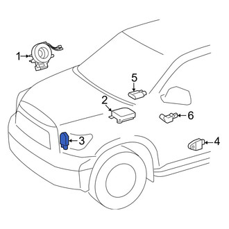 Toyota OE - Front Air Bag Impact Sensor