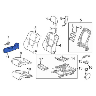Toyota OE - Front Right Outer Seat Trim Panel