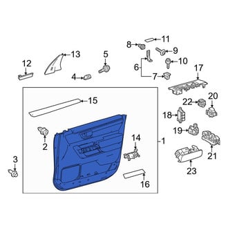 Toyota OE - Front Right Inner Door Interior Trim Panel
