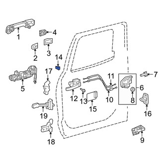 Toyota OE - Mud Guard Grommet