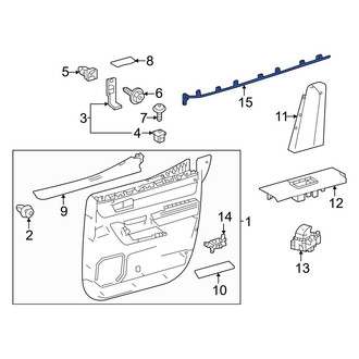 Toyota OE - Rear Left Courtesy Light