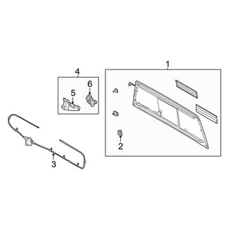 Toyota OE - Front Right Window Motor