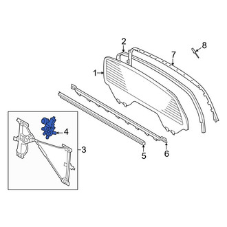 Toyota OE - Rear Window Motor