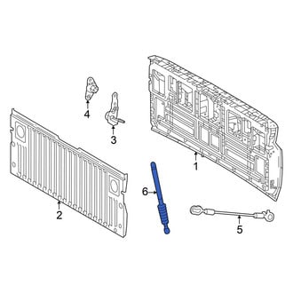 Toyota OE - Rear Tailgate Lift Support