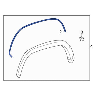 Toyota OE - Wheel Arch Molding Seal