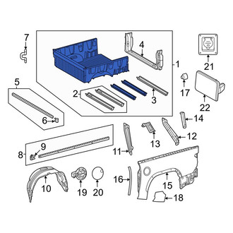 Toyota OE - Rear Truck Bed Assembly